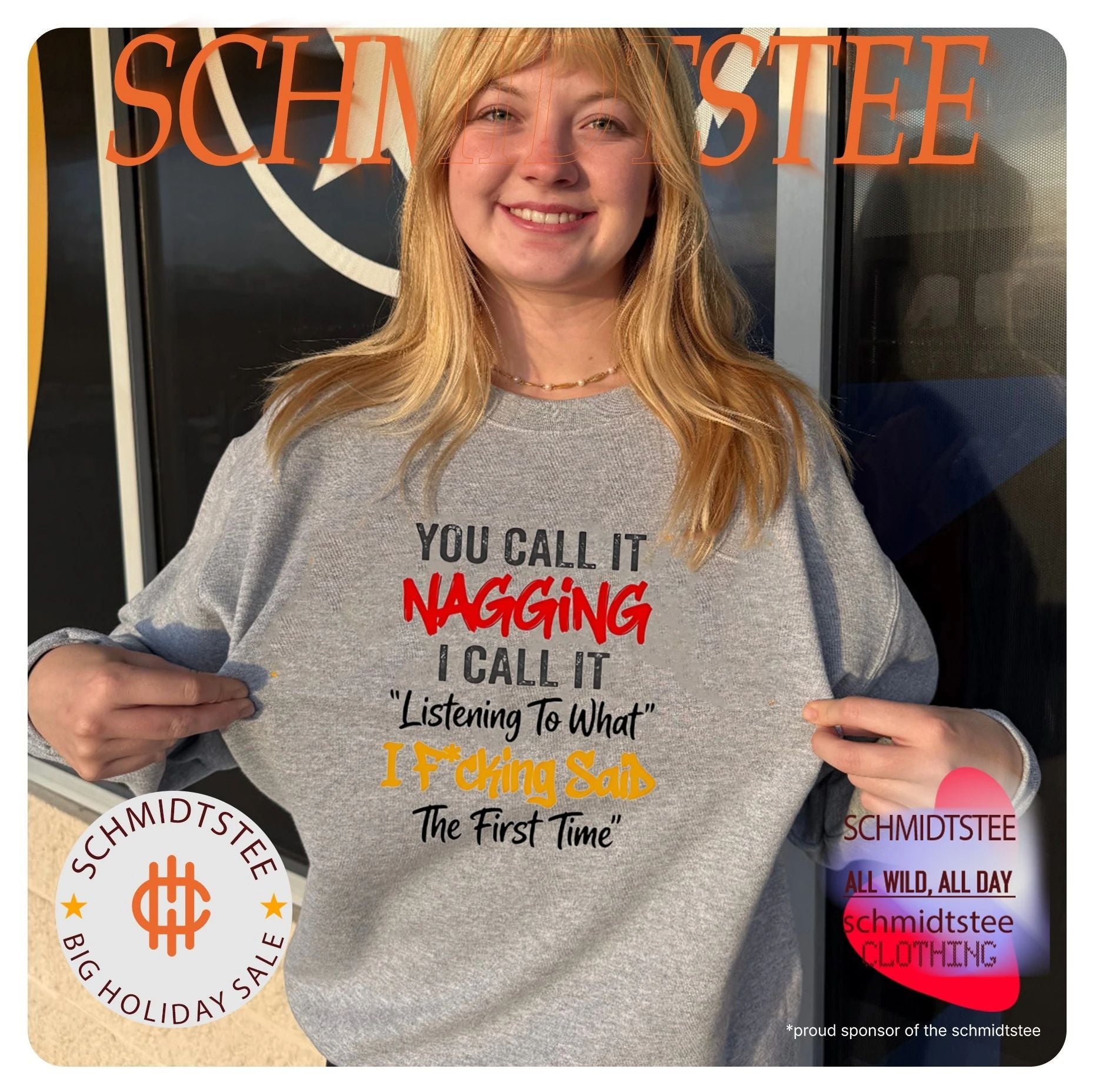 You Call It Nagging I Call It Listening to What I Fcking Said the First Time shirt