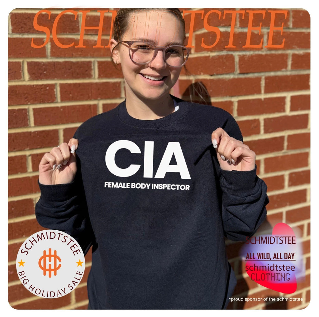 CIA Female Body Inspector shirt