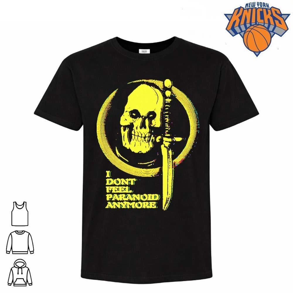 Skull Dagger Knife I Don’t Feel Paranoid Anymore Shirt