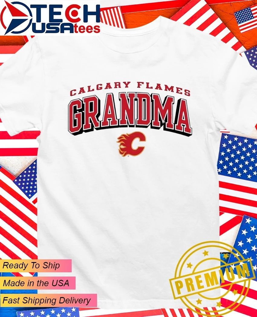 Calgary Flames Grandma logo shirt