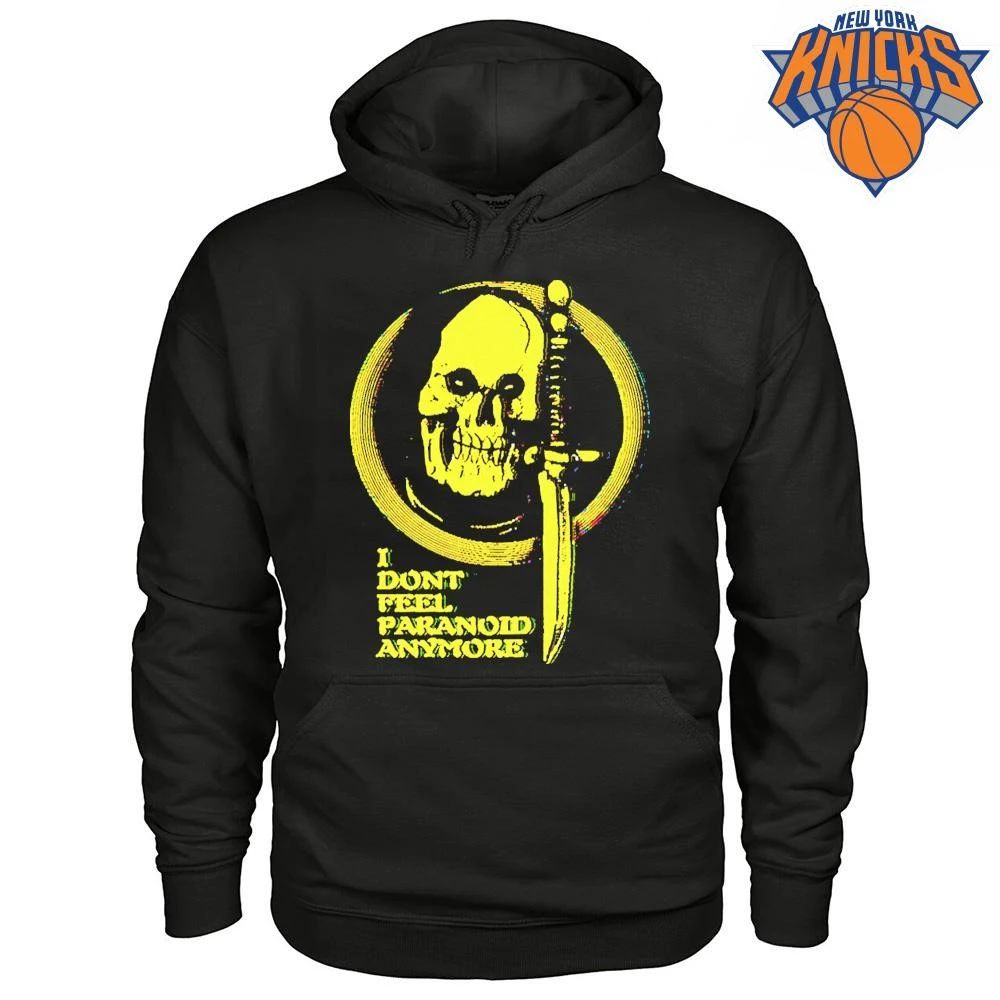 Skull Dagger Knife I Don’t Feel Paranoid Anymore Shirt