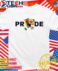 Pride believe in your power soccer rainbow shirt