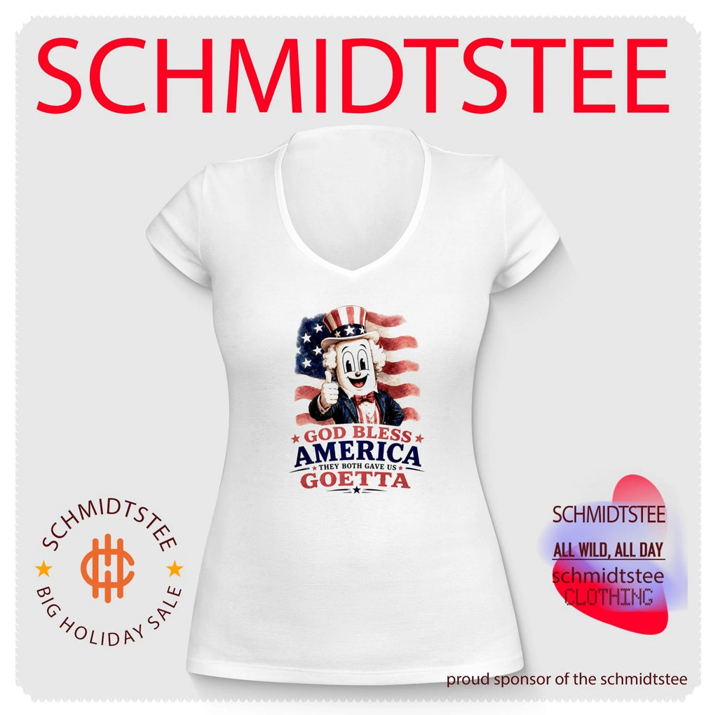 God Bless America they both gave us Goetta USA flag shirt