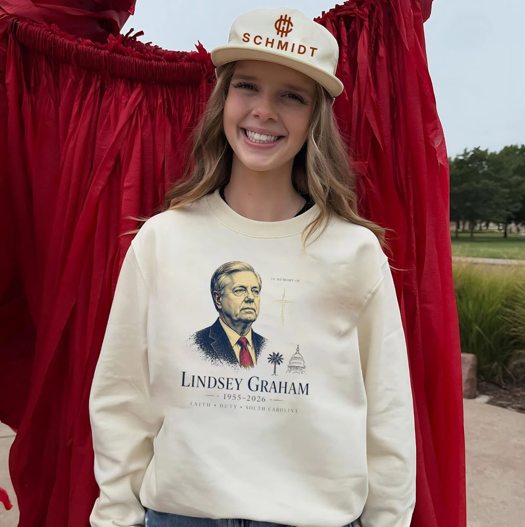 In Memory of Lindsey Graham 1955-2026 Faith Duty South Carolina shirt