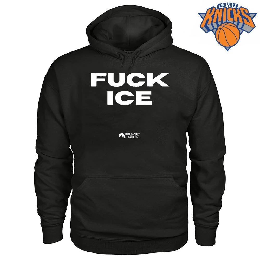 Fuck Ice That Gay Guy Candle Co Bold Minimalist Statement Shirt