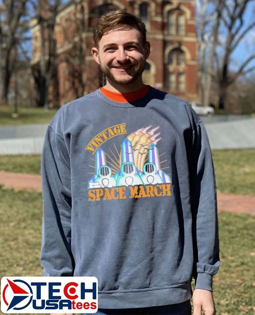 Astronaut Space March vintage shirt