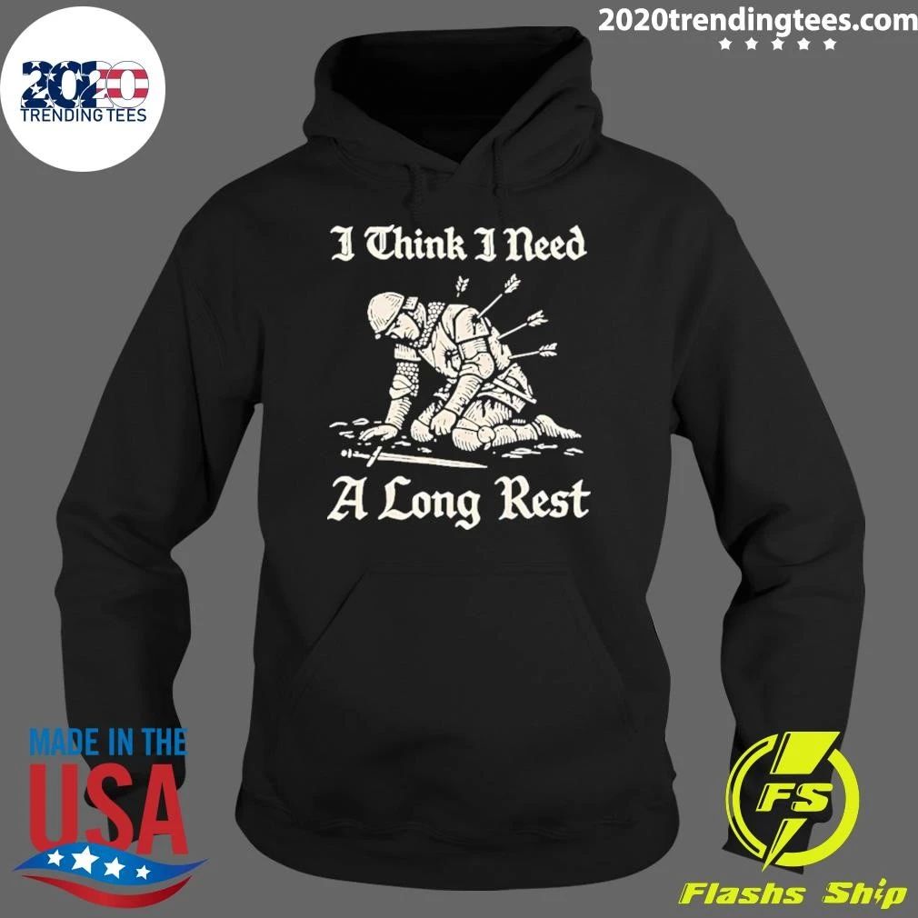 I Think I Need A Long Rest Knight Tee Shirt