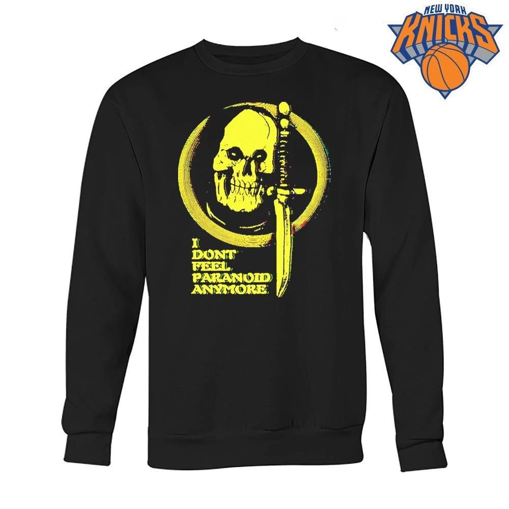 Skull Dagger Knife I Don’t Feel Paranoid Anymore Shirt
