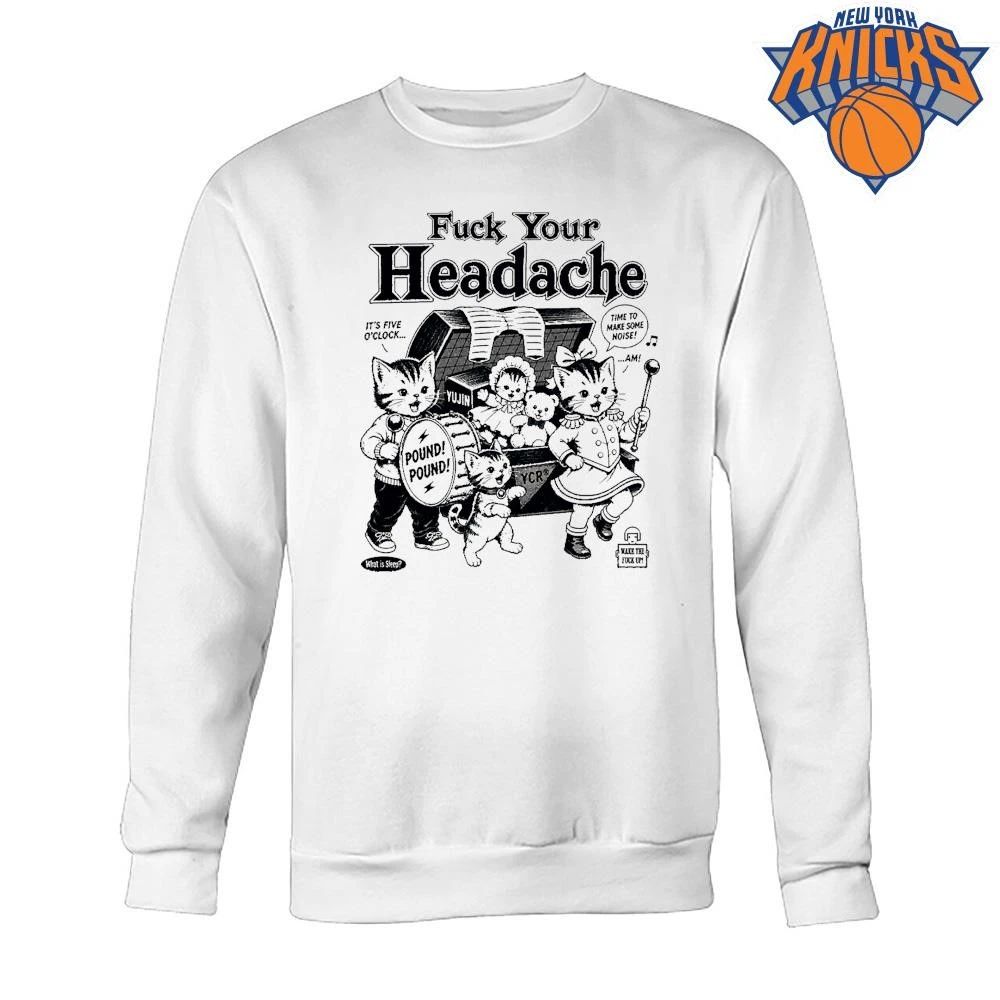 Fuck Your Headache Naughty Cute Cats Shirt