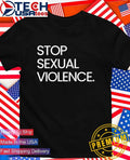 Stop sexual violence shirt