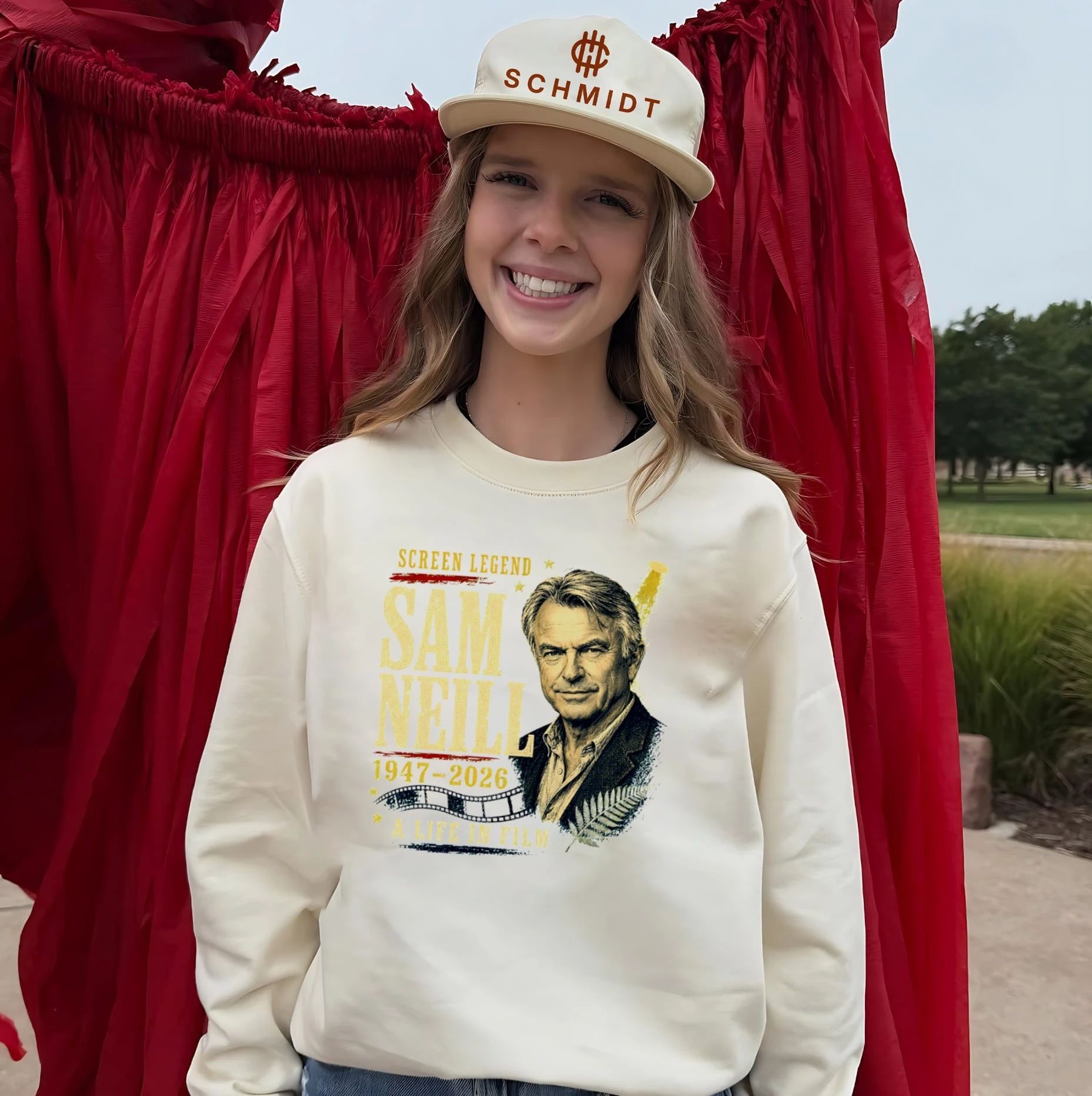 Sam Neill Screen Legend 1947-2026 A Life in Film shirt