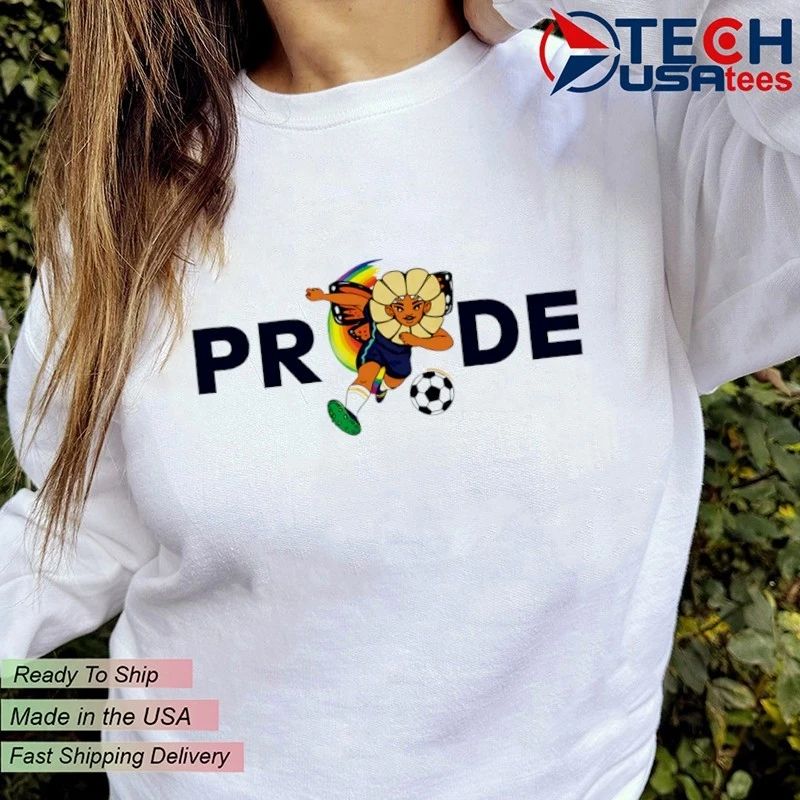 Pride believe in your power soccer rainbow shirt