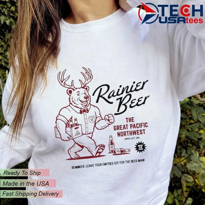 Rainier Beer The Great Pacific Northwest shirt