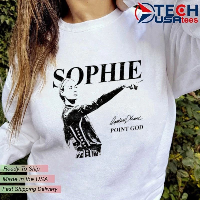 Sophie Cunningham Point God signature shirt