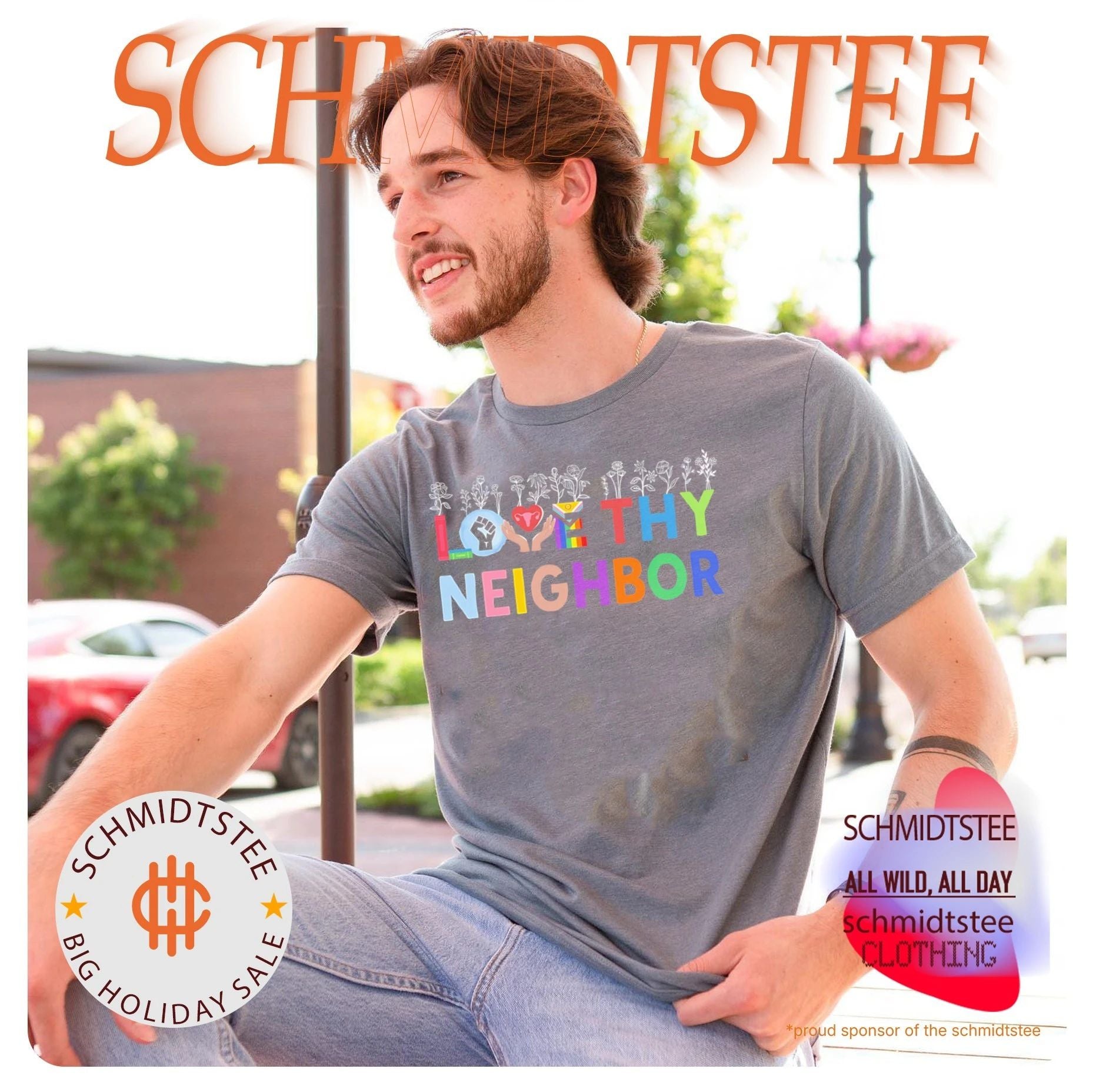 Love Thy Neighbor LGBTQ shirt