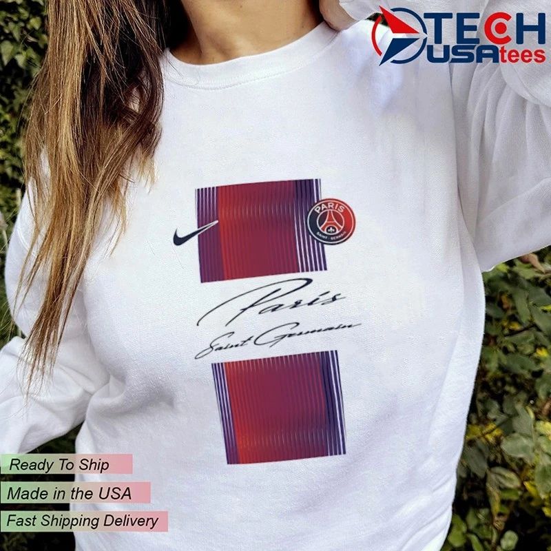 Paris Saint-Germain Soccer logo shirt