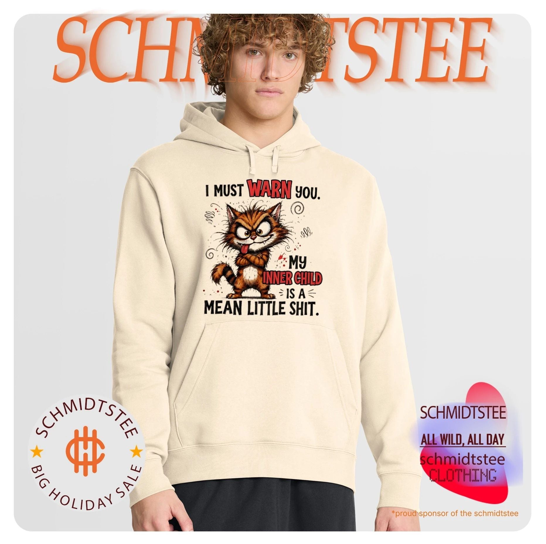 Cat I must warn you my inner child is a mean little shit shirt
