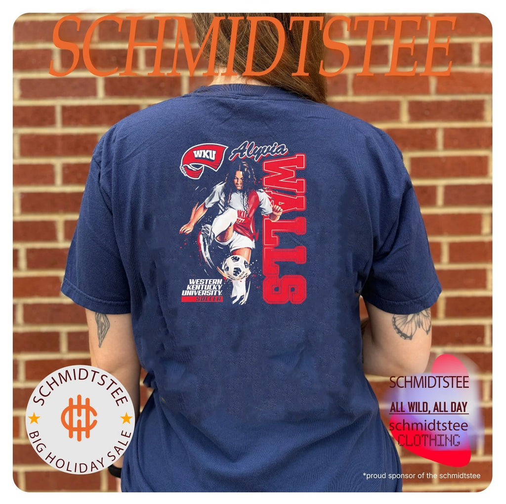 Western Kentucky University Alyvia Walls vintage shirt
