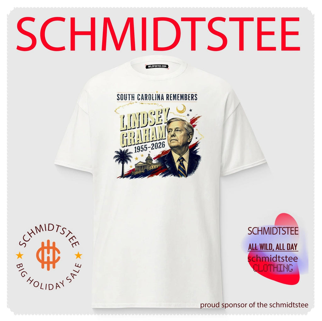 Lindsey Graham South Carolina Remembers 1955-2026 Tribute shirt