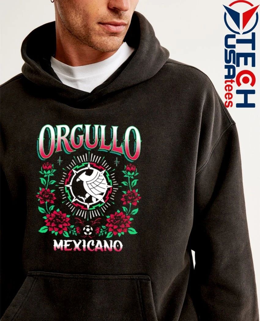 Orgullo Mexicano 2026 World Cup floral shirt