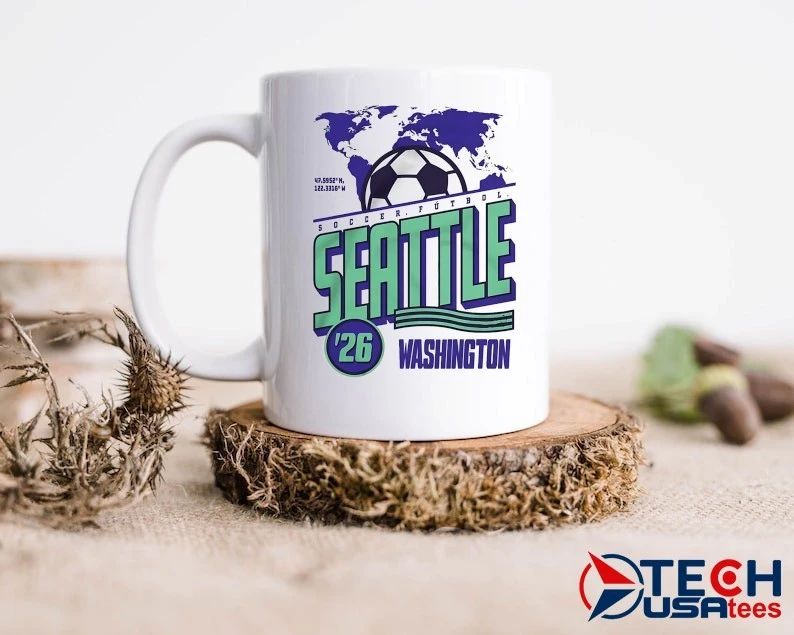 The Soccer World’s Game in Seattle Natural Washington shirt