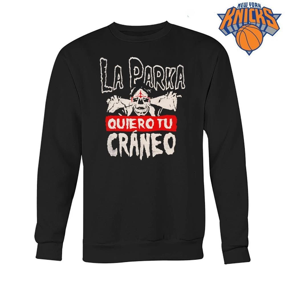 La Parka Skull Mexican Wrestling Lucha Libre Quiero Tu Craneo Shirt