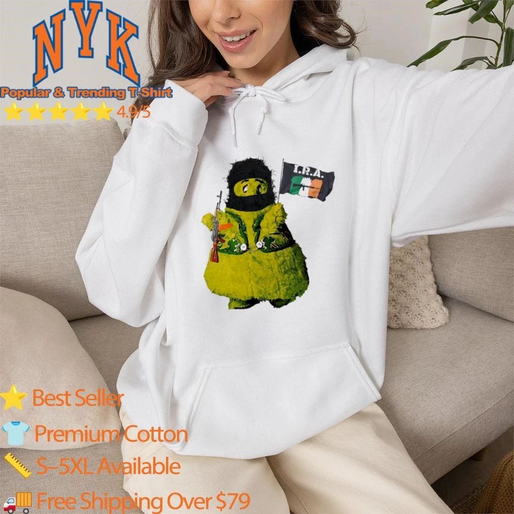 Irish Republican Grimace IRA Flag Gun Meme Shirt
