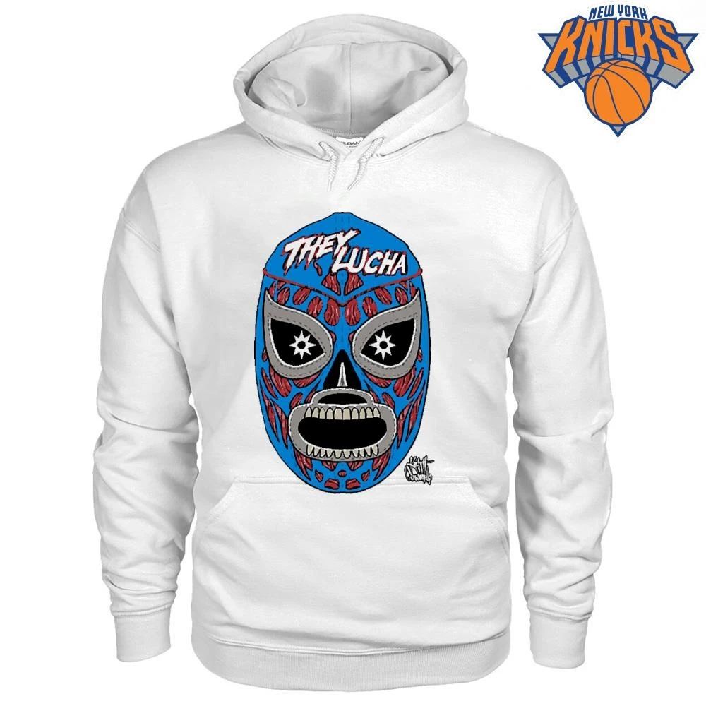 They Lucha Mexican Wrestling Mask Skull Anatomy Graphic Art Shirt
