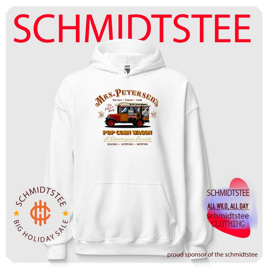 Mrs. Peterson’s Pop Corn Wagon The Popcorn Lady Since 1929 Chautauqua Favorite shirt