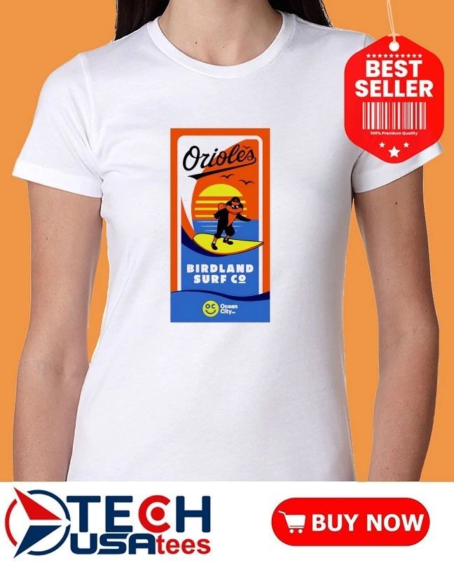 2026 Orioles Beach Birdland Surf shirt