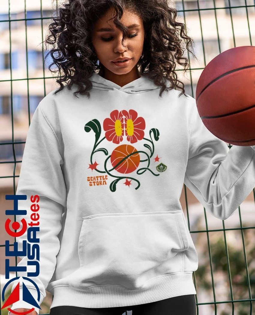 Seattle Storm Basketball WNBA flowers shirt