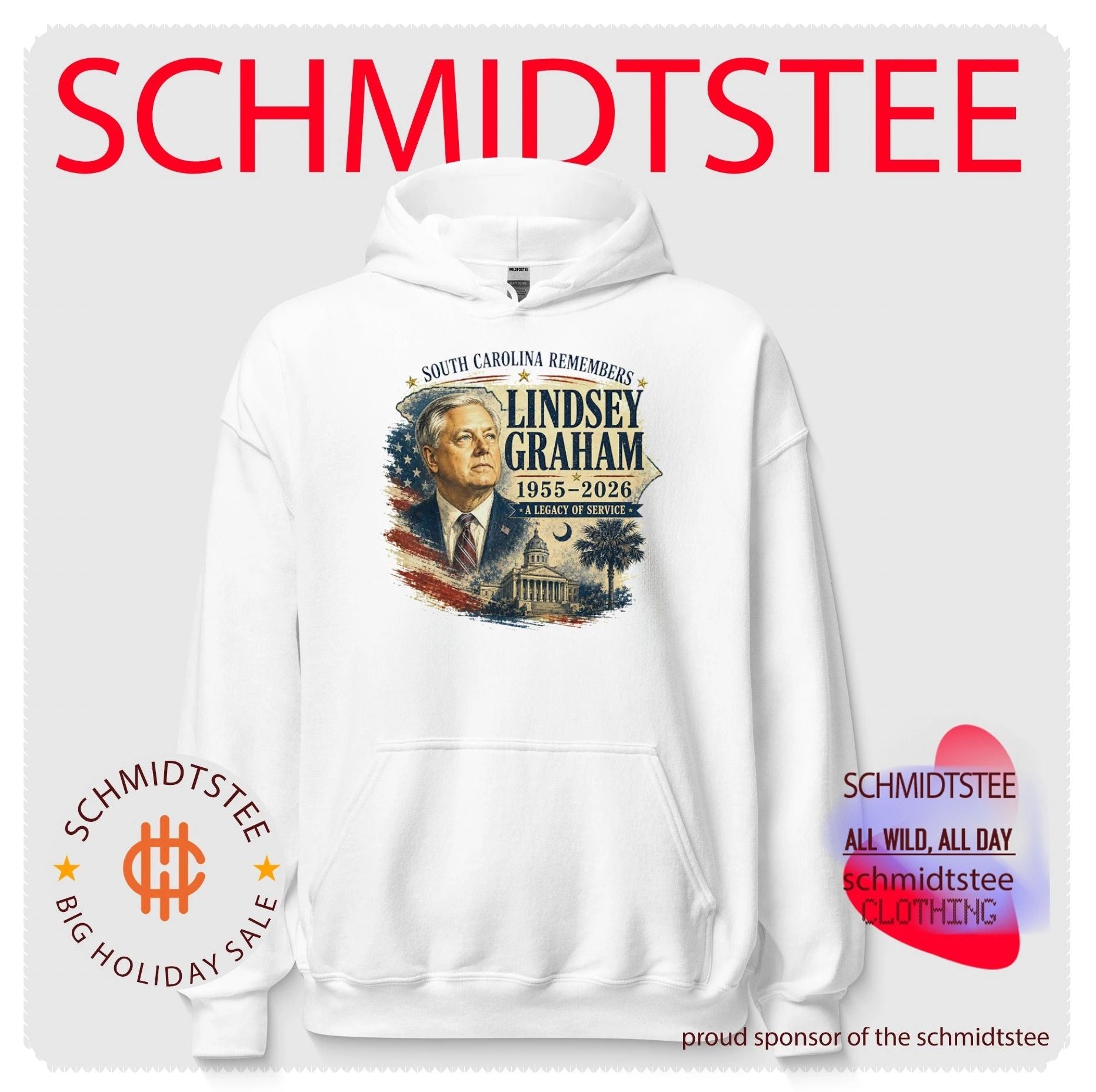 Lindsey Graham South Carolina Remembers 1955-2026 A Legacy of Service shirt