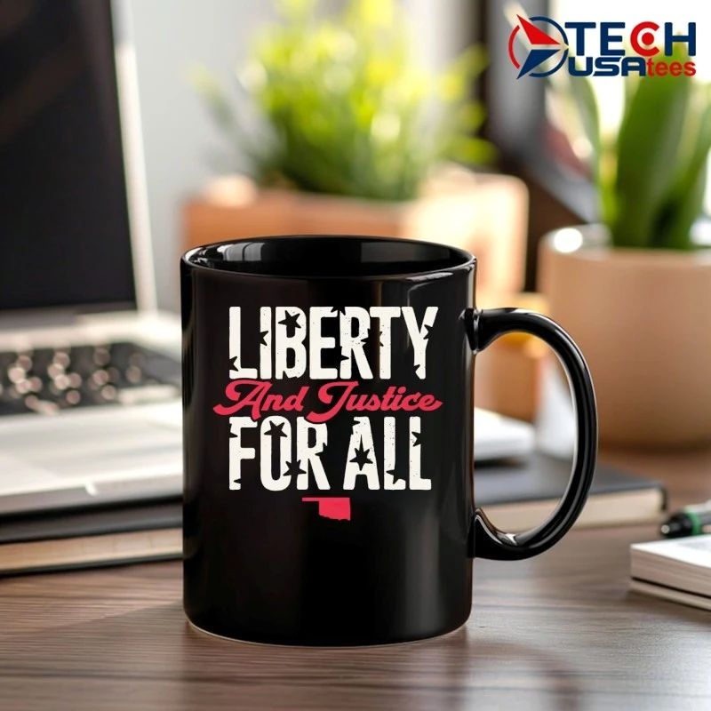 Liberty and justice for all Oklahoma shirt