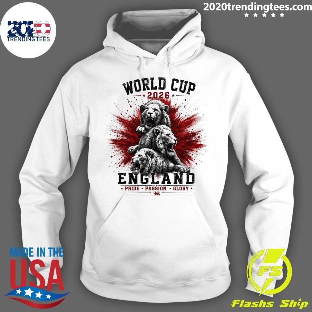 England Football Three Lion World Cup 2026 Shirt
