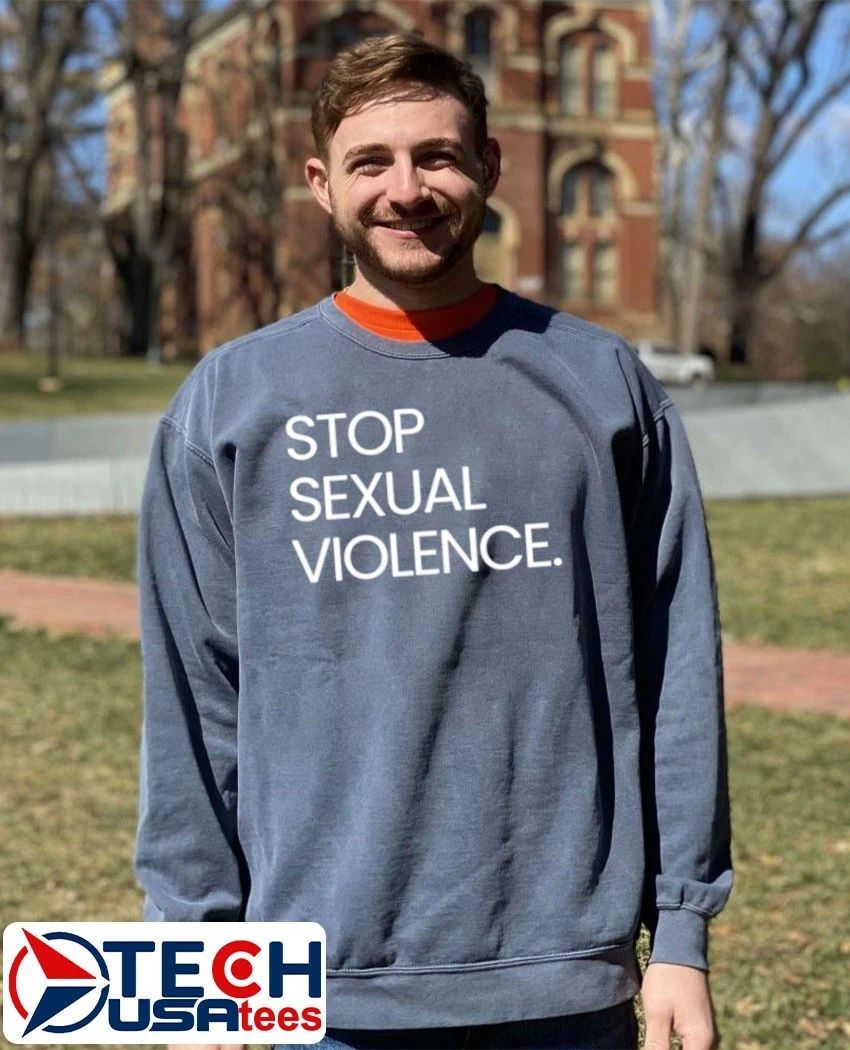 Stop sexual violence shirt