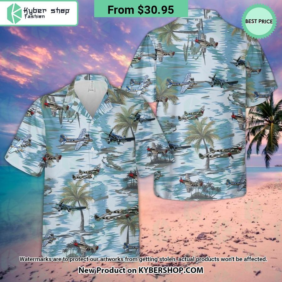 Us Air Craft 4th of July Hawaiian Shirt