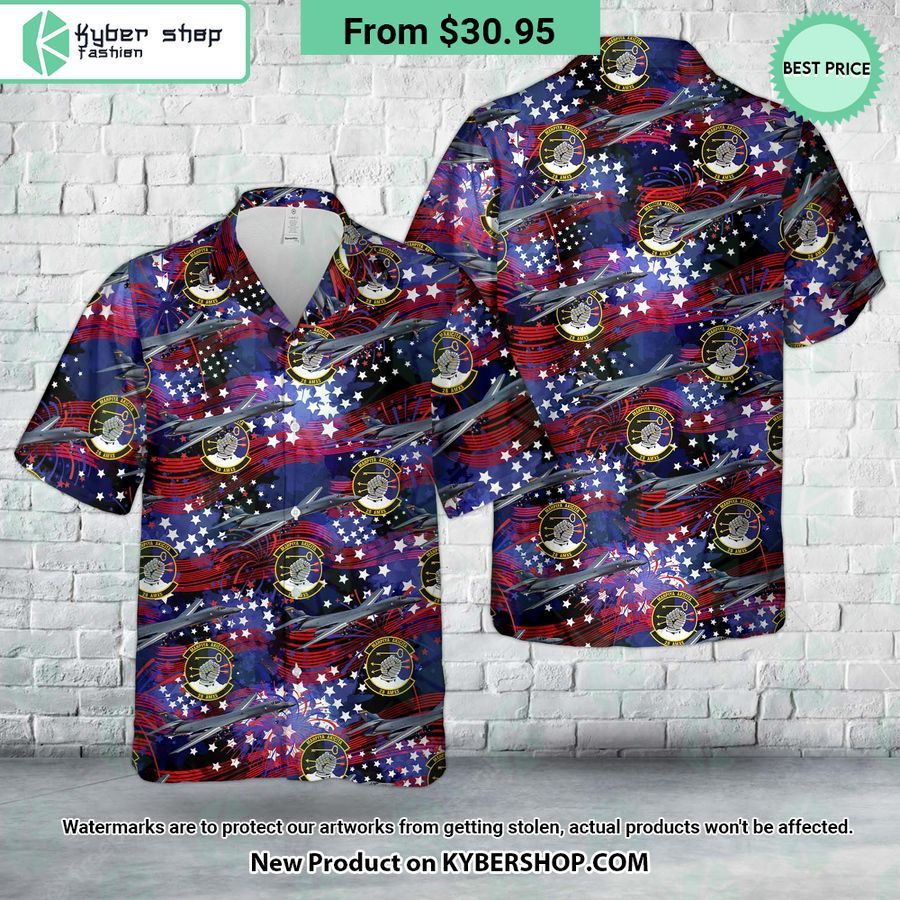US Air Force 28th Aircraft Maintenance Hawaiian Shirt