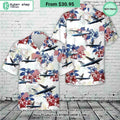 US Air Force C-146A Wolfhound Independence Day Hawaiian Shirt