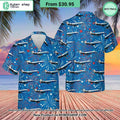 US Air Force Gulfstream C37B 4th Of July Hawaiian Shirt