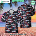 US Airlines Airbus A319-115 4th of July Hawaiian Shirt