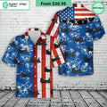 US Army Boeing MH-47 G Chinook 160th SOAR Hawaiian Shirt