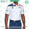 US Flag PGA Titleist Polo Shirt