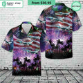 US Navy Top Gun F-16N 4th Of July Hawaiian Shirt
