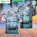 US Navy USS Constitution 4th of July Hawaiian Shirt