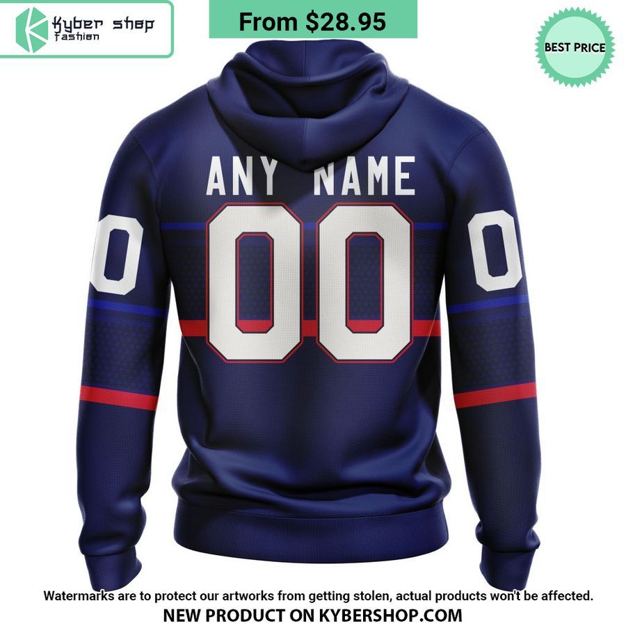 USA Hockey Away Personalized Shirt, Hoodie