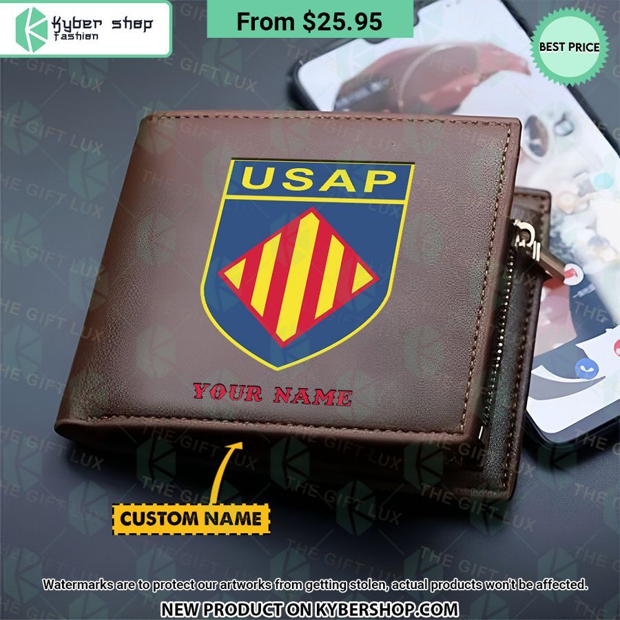 USA Perpignan CUSTOM Leather Wallet