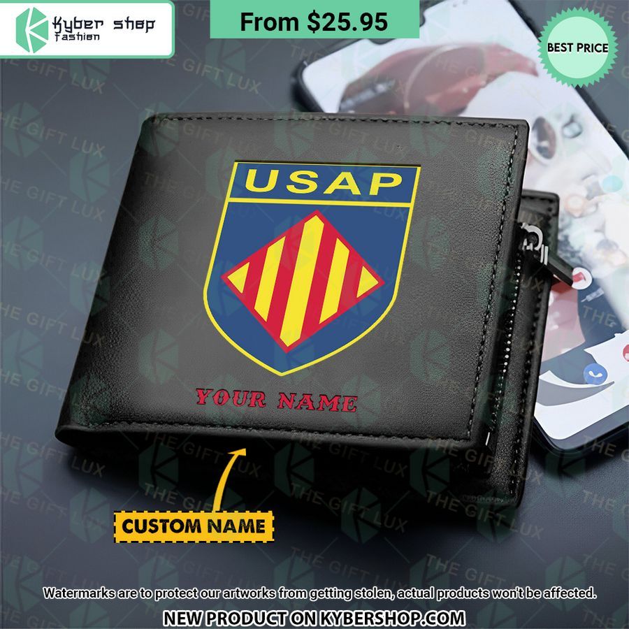 USA Perpignan CUSTOM Leather Wallet