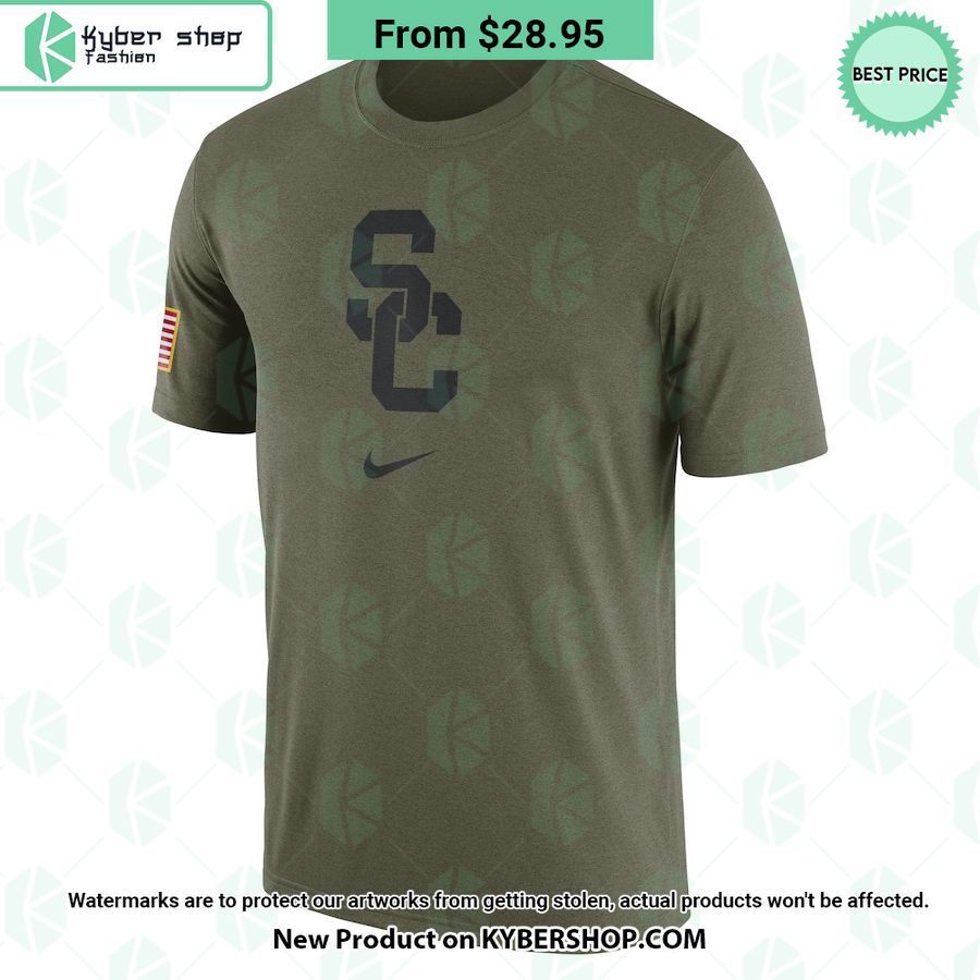 USC Trojans Military Salute to Service Veterans Shirt