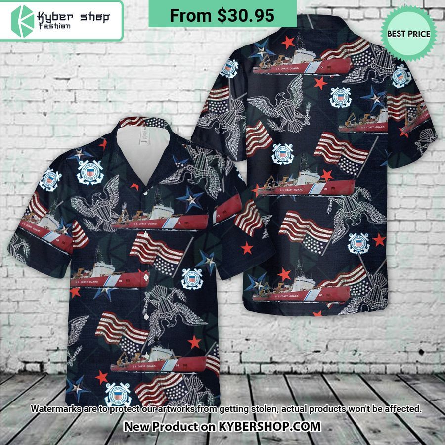 USCGC Polar Star WAGB-10 Polar-class icebreaker Hawaiian Shirt