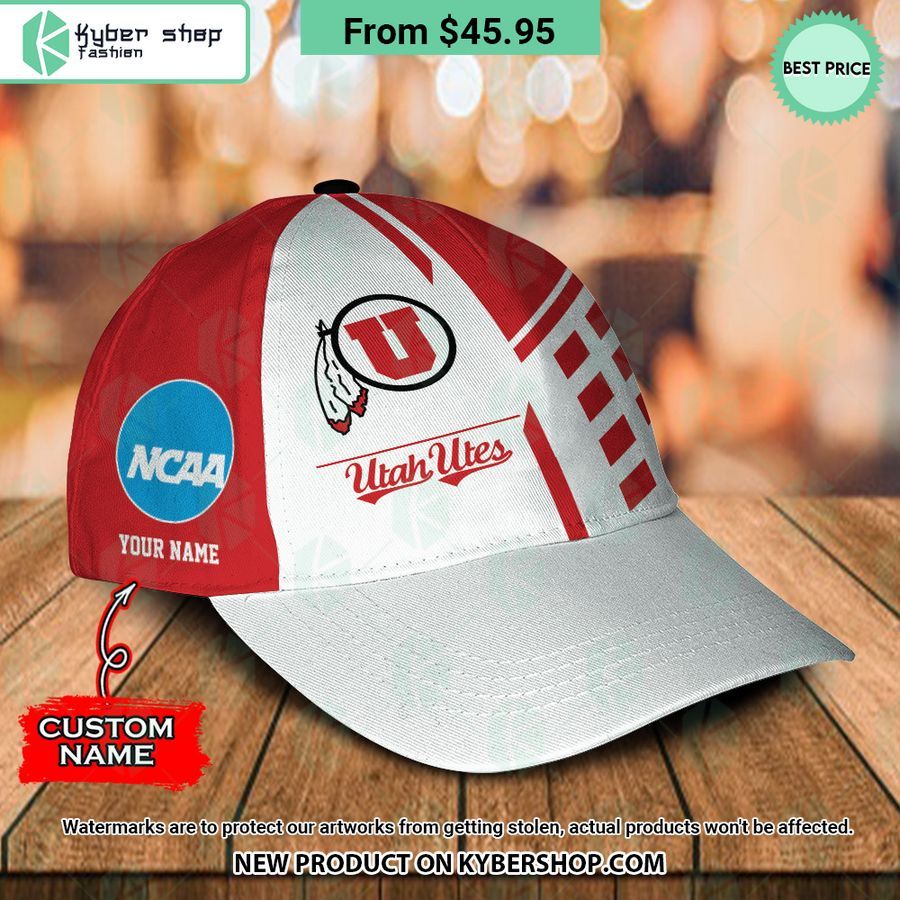 Utah Utes CUSTOM Polo Shirt, Cap
